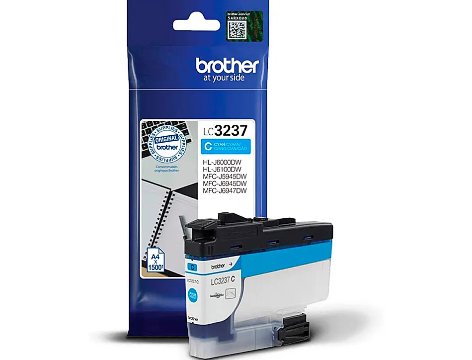 Cartouche brother jet d'encre lc3237 hl-j6000dw / hl-j6100dw / mfc-j5945dw / mfc-j6945dw / mfc-j6947dw
