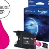 Cartouche brother jet d'encre lc1280xlm couleur magenta haute capacité 1200p