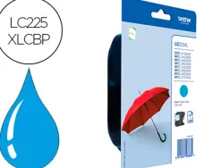 Cartouche brother jet d'encre originale lc225xlc couleur cyan