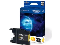 Cartouche brother jet d'encre lc1280xly couleur jaune haute capacité 1200p