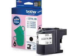 Cartouche brother jet d'encre originale lc227xlbk couleur noir