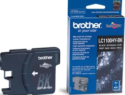 Cartouche brother jet d'encre lc1100hybk couleur noir haute capacité 900p