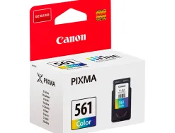 Cartouche canon cli 561 pour pixma ts5350 / ts5351 / ts5352 / ts5353 pack 3 couleurs jaune cyan magenta