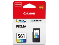 Cartouche canon cli 561 pour pixma ts5350 / ts5351 / ts5352 / ts5353 pack 3 couleurs jaune cyan magenta