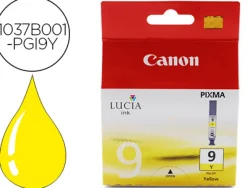 Cartouche canon jet d'encre 1037 b001-pgi9y couleur jaune 1070p