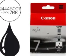 Cartouche canon jet d'encre 2444 b001-pgi7bk couleur noir 570p