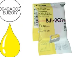 Cartouche canon jet d'encre 0949 a002-bji201y couleur jaune 210p