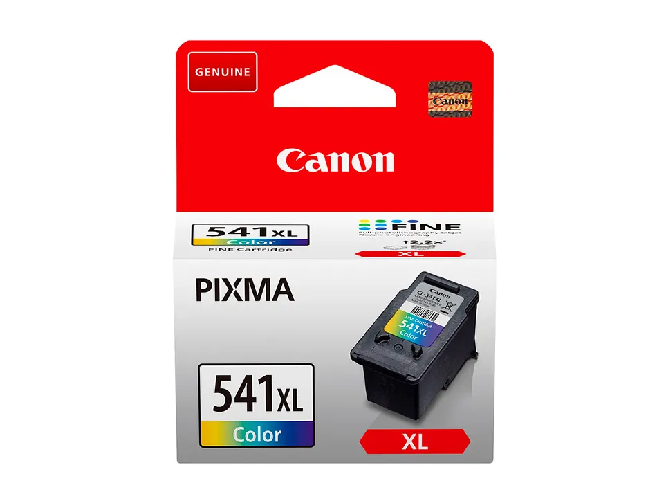 Cartouche canon jet d'encre 5226b005-cl541xl sous blister haute capacite 250p couleurs cyan magenta jaune