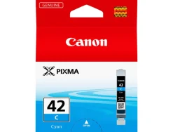 Cartouche canon jet d'encre cli-42c canon pixma pro-100/100s coloris cyan 600p