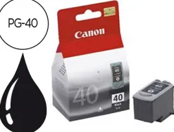 Cartouche canon jet d'encre 0615 b001-pg40 couleur noir 195p