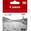Cartouche canon jet d'encre 2933 b001-cli521bk couleur noir 1850p