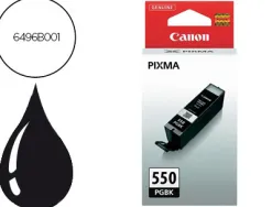 Cartouche canon jet d'encre 6496 b001-pgi550pgbk couleur noir