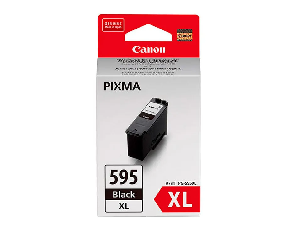 Cartouche canon jet d'encre pg-595 xl 300 pages coloris noir
