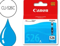 Cartouche canon jet d'encre 4541 b001-cli526c couleur cyan 462p