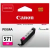 Cartouche canon jet d'encre 0387c001-cli-571m couleur magenta