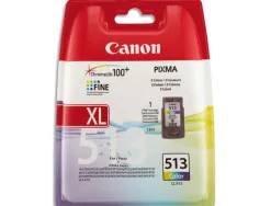 Cartouche canon jet d'encre 2971 b001-cl513 3 couleurs cyan/magenta/jaune