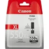 Cartouche canon jet d'encre 6431 b001-pgi550xlpgbk couleur noir haute capacité