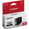 Cartouche canon jet d'encre 9182 b001-pgi1500xlbk couleur noir 1200p
