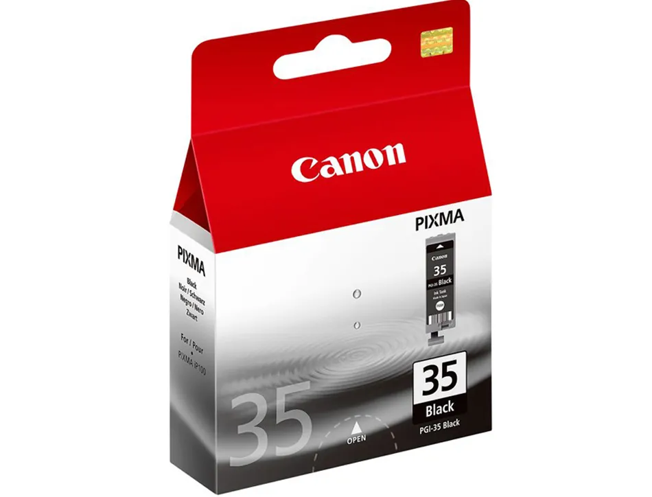 Cartouche canon jet d'encre 1509 b001-pgi35bk couleur noir