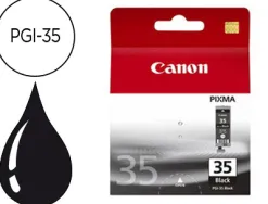 Cartouche canon jet d'encre 1509 b001-pgi35bk couleur noir