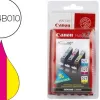 Cartouche canon jet d'encre 2934 b007-cli521c/m/y pack 3 encres couleur cyan/magenta/jaune