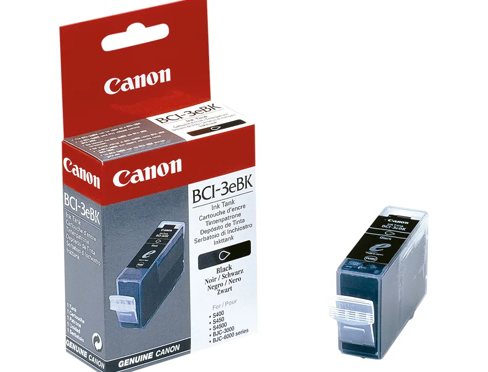 Cartouche canon jet d'encre 4479 a002-bci3ebk couleur noir 500p