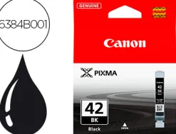 Cartouche canon jet d'encre cli-42bk pixma pro-100/100s coloris noir 900p