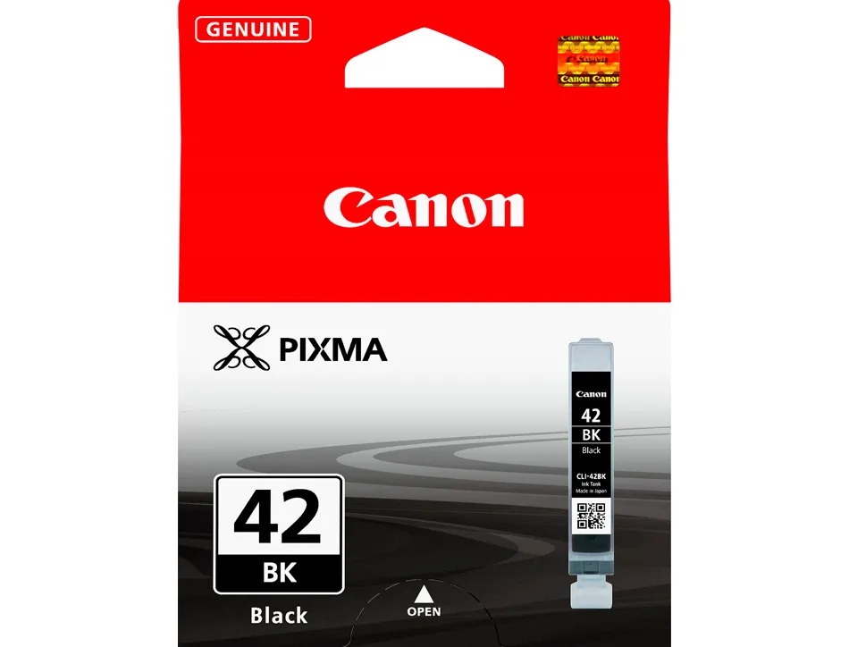 Cartouche canon jet d'encre cli-42bk pixma pro-100/100s coloris noir 900p