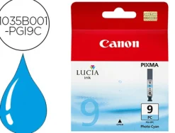 Cartouche canon jet d'encre 1035 b001-pgi9c couleur cyan 870p