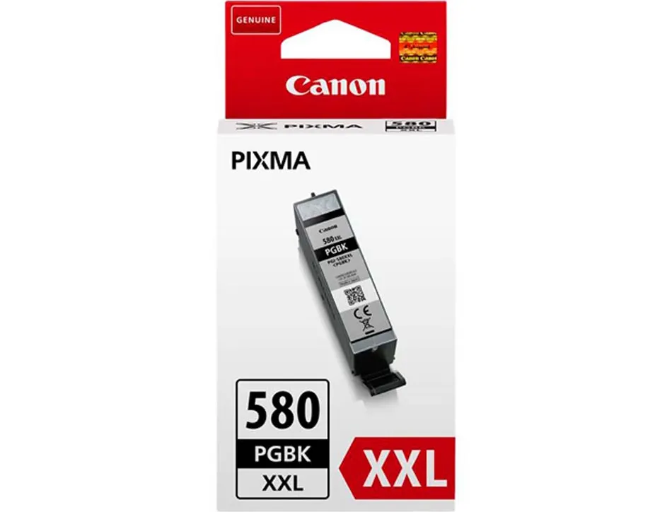 Cartouche canon jet d'encre 580 xxl pixma coloris noir 600p