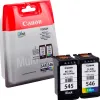 Cartouche canon jet d'encre pack pg-545 + cl-546 noir et couleurs 180p