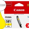 Cartouche canon jet d'encre 581 xxl ts9550/ts705 couleur jaune 296p