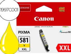 Cartouche canon jet d'encre 581 xxl ts9550/ts705 couleur jaune 296p