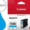Cartouche canon jet d'encre 9193 b001-pgi1500xlc couleur cyan 1020p