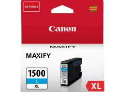 Cartouche canon jet d'encre 9193 b001-pgi1500xlc couleur cyan 1020p