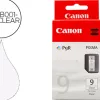 Cartouche canon jet d'encre 2442 b001-pgi9clear transparent 1625p