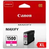 Cartouche canon jet d'encre 9194 b001-pgi1500xlm couleur magenta 780p