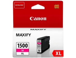 Cartouche canon jet d'encre 9194 b001-pgi1500xlm couleur magenta 780p