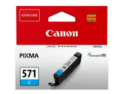 Cartouche canon jet d'encre 0386c001-cli-571c couleur cyan