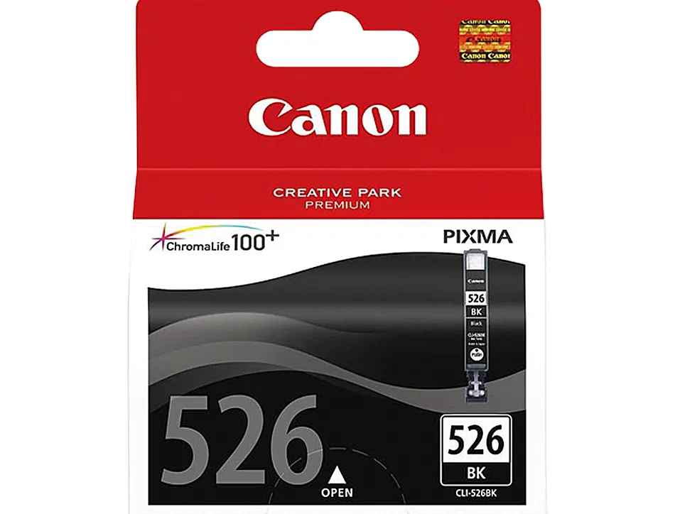 Cartouche canon jet d'encre 4540 b001-cli526bk couleur noir 2185p