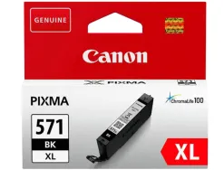 Cartouche canon jet d'encre 0331c001-cli-571xlbk haute capacité noir
