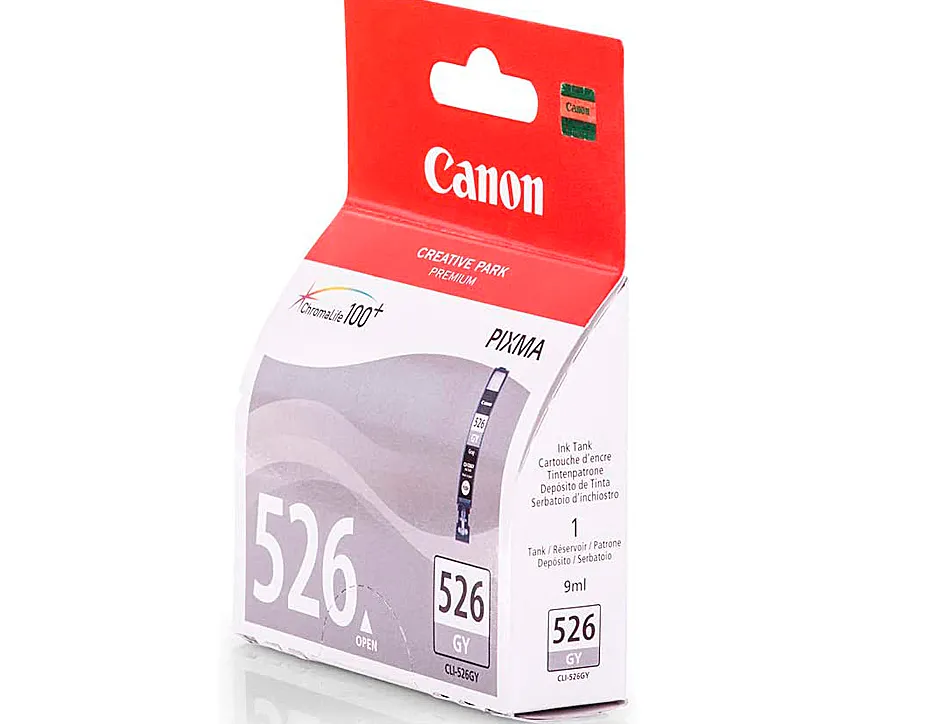 Cartouche canon jet d'encre 4544 b001-cli526gy couleur gris 1515p