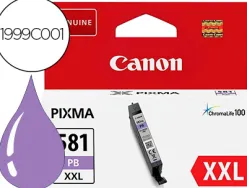 Cartouche canon jet d'encre 581 xxl ts9550/ts705 couleur violet photo