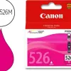 Cartouche canon jet d'encre 4542 b001-cli526m couleur magenta 437p