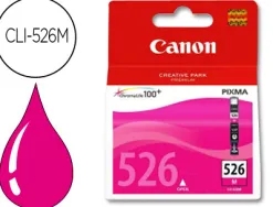 Cartouche canon jet d'encre 4542 b001-cli526m couleur magenta 437p