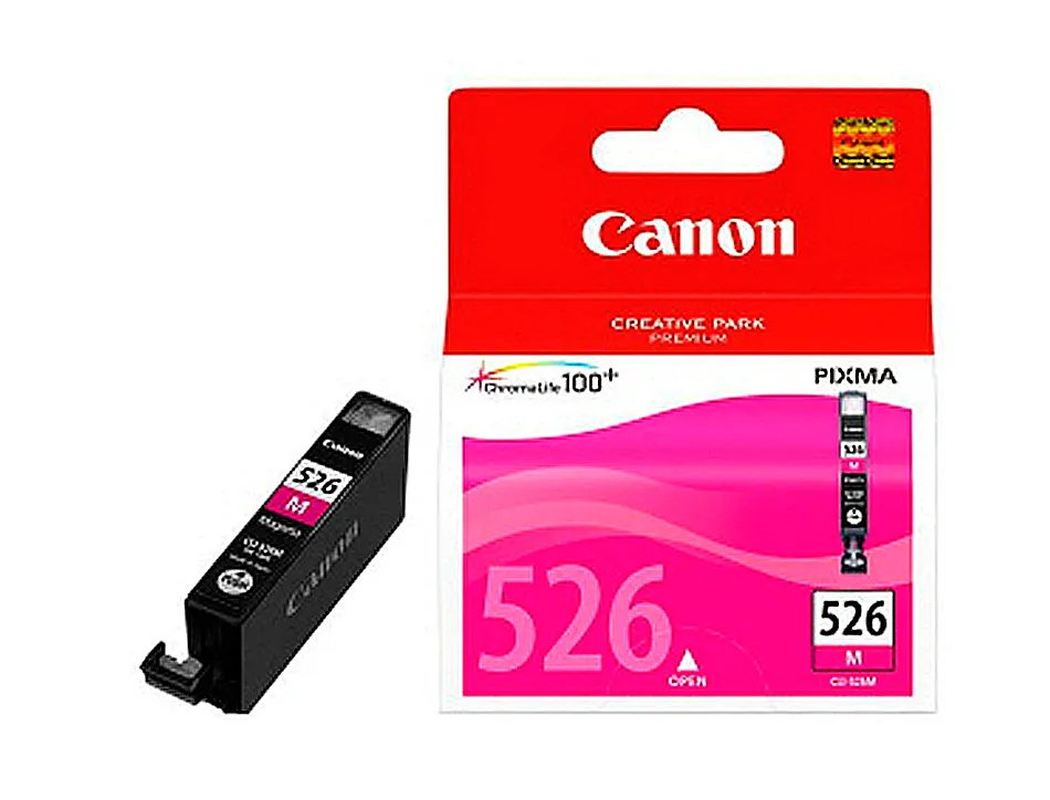 Cartouche canon jet d'encre 4542 b001-cli526m couleur magenta 437p