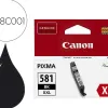 Cartouche canon jet d'encre cli-581xxl couleur noir 4590 pages