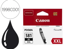Cartouche canon jet d'encre cli-581xxl couleur noir 4590 pages