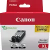 Cartouche canon original pgi-570xl noir pack 2 unites