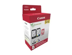 Cartouche canon original pg-575/cl-576 pack 2 unites noir + cyan-magenta-jaune